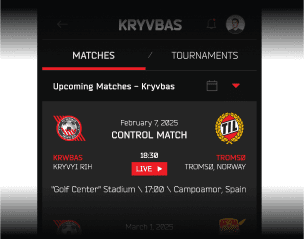 Match schedule & results