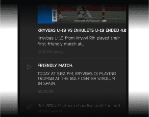 Event notifications
